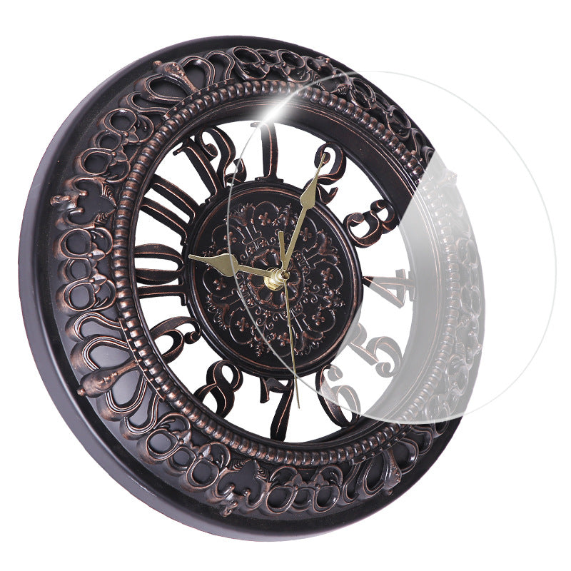 Antique Round Wall Clock Snapitonline