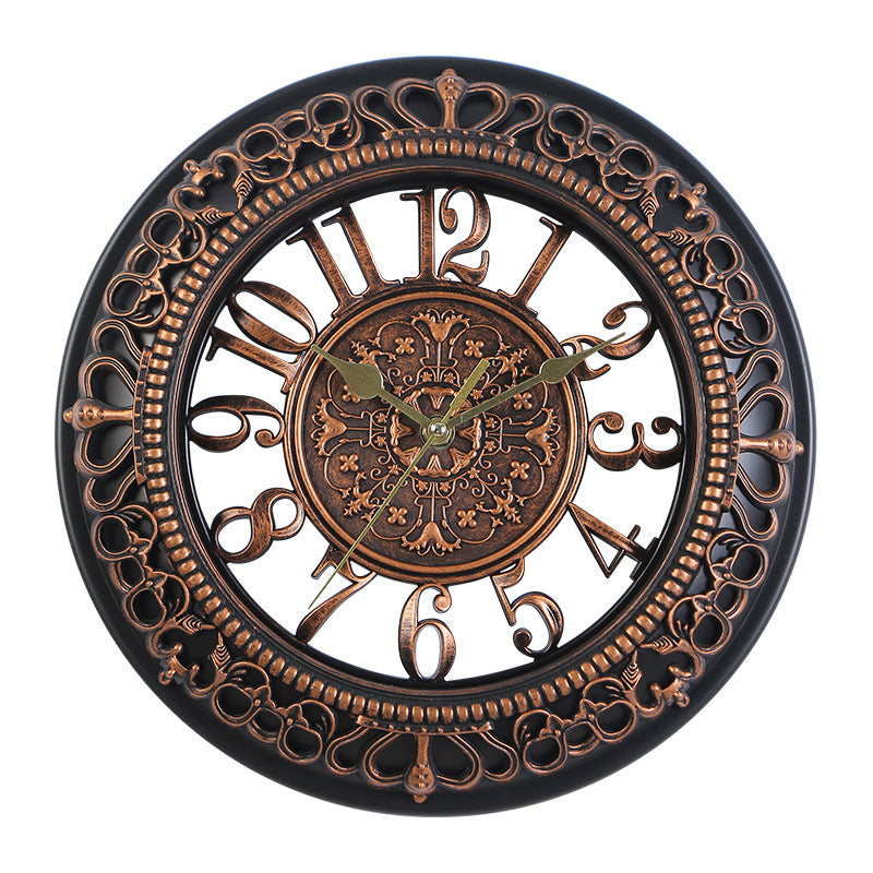 Antique Round Wall Clock Snapitonline