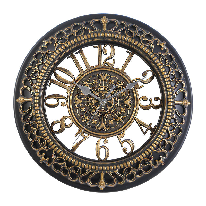 Antique Round Wall Clock Snapitonline