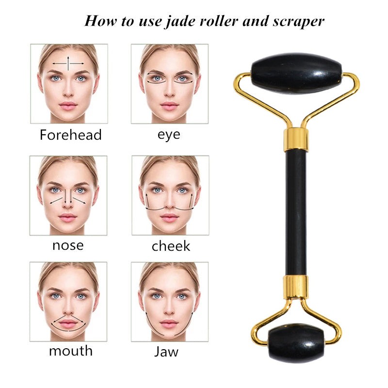 Beauty Face Care Massage Jade Device Snapitonline