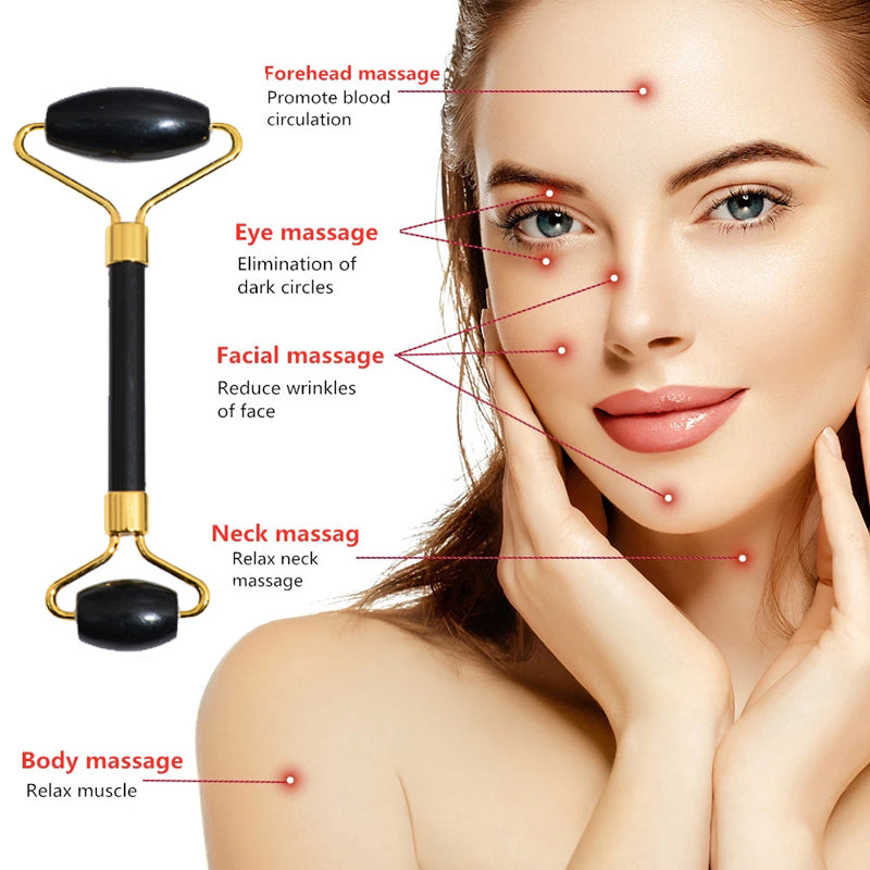 Beauty Face Care Massage Jade Device Snapitonline