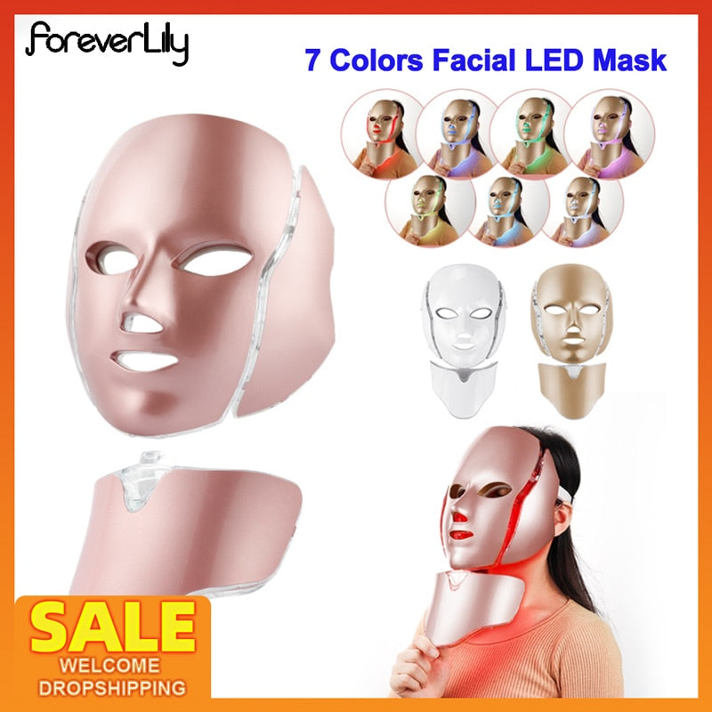 Professional LED Light Therapy Mask - Snapitonline